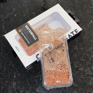 CaseMate iPhone 11 Waterfall Gold Case